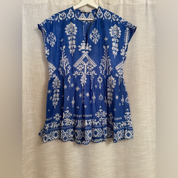 ZARA Mini dress 💙 - Picture 6 of 7